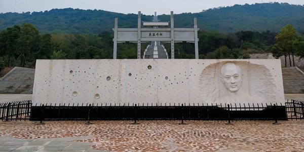 襄阳宜城市张自忠纪念馆全景