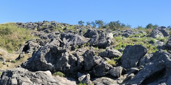 通城县黄袍山风光全景