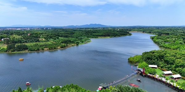 常德津市市毛里湖风光