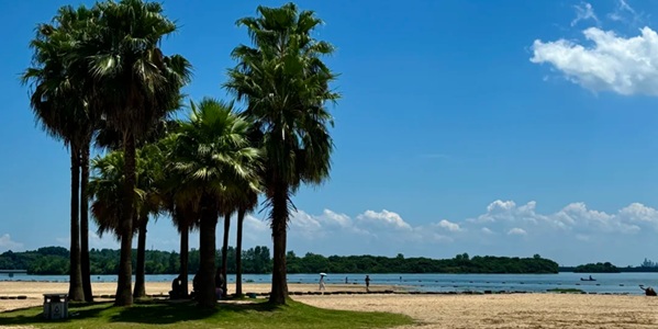 常德武陵区柳叶湖风光
