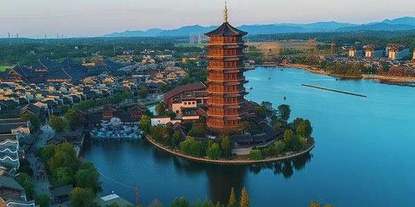 长沙望城区铜官窑古镇景观