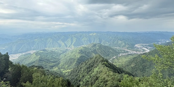岳阳华容县桃花山景观