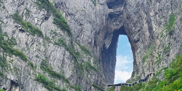 张家界永定区天门山景区景观