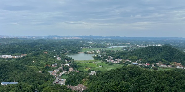 荷塘区仙庾岭仙庾庙景观