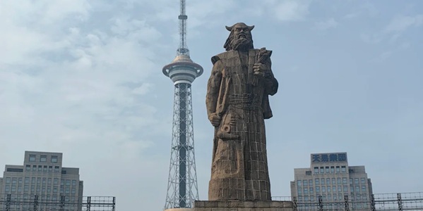 天元区神农城炎帝广场景观