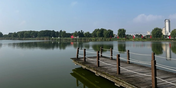 海安市七星湖公园美景
