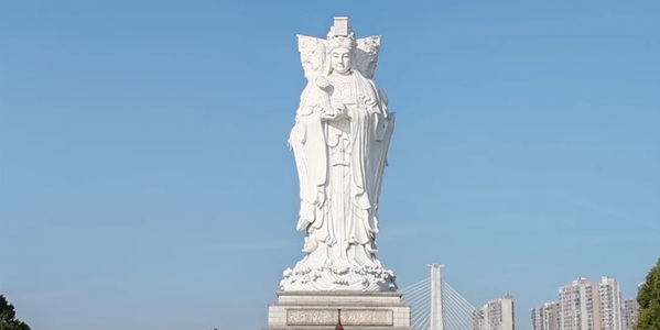 宿迁市泗阳县妈祖文化园景观图