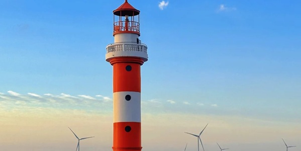 盐城市滨海县滨海港全景图