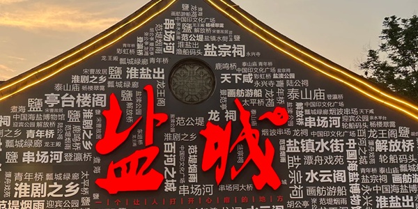 盐城市亭湖区水街景观图