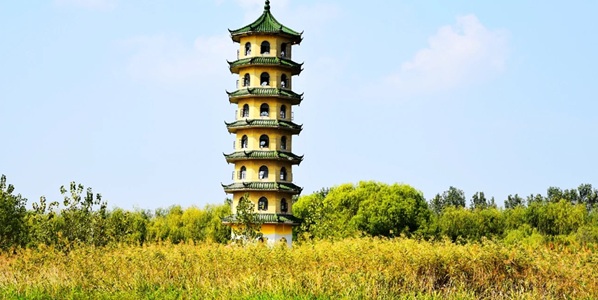 盐城市盐都区大纵湖全景图