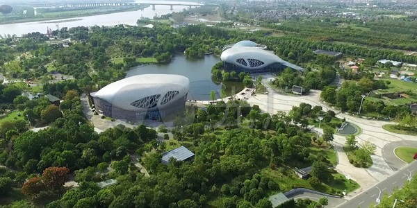 扬中市园博园全景图