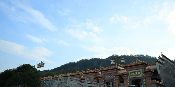 赣州南康区南山公园全景图