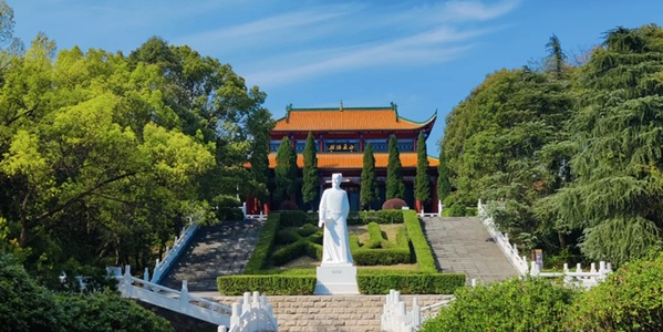 吉安吉安县文天祥纪念馆全景图