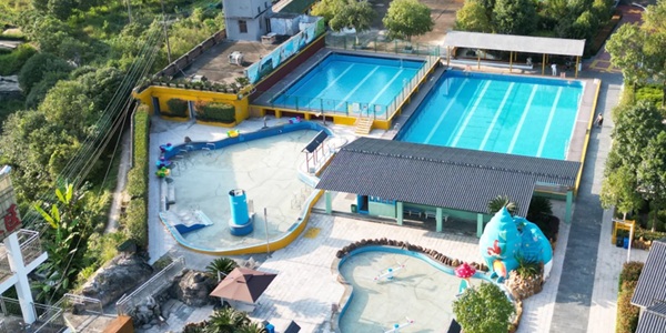 吉安遂川县汤湖温泉景观