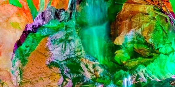 景德镇乐平市洪岩仙境溶洞景观