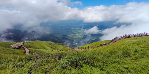 萍乡芦溪县武功山风光
