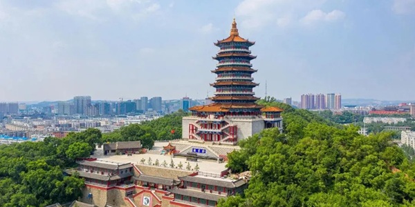 龙山区龙山公园景观