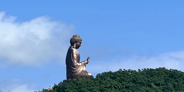 敦化市六鼎山金鼎大佛景观