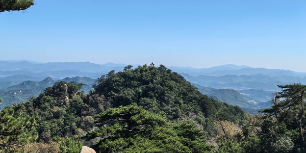 千山风景区仙人台景观