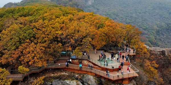 五女山城遗址景观