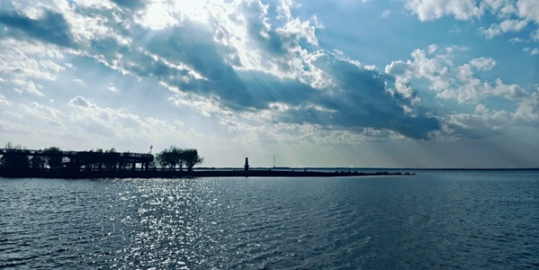 卧龙湖湿地风光