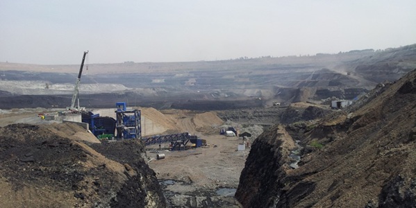 元宝山区露天矿景观