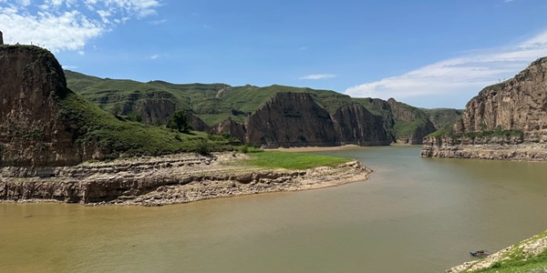 呼和浩特清水河县老牛湾黄河景观