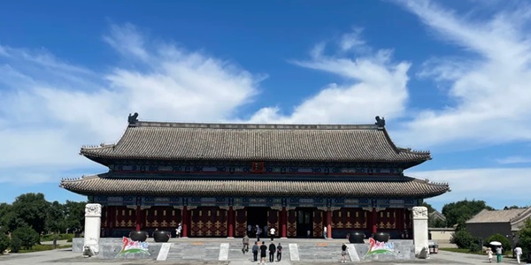 科尔沁左翼中旗孝庄园景观