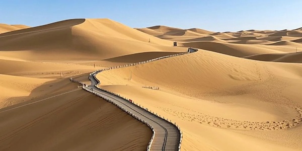 乌达区金沙湾沙漠景观