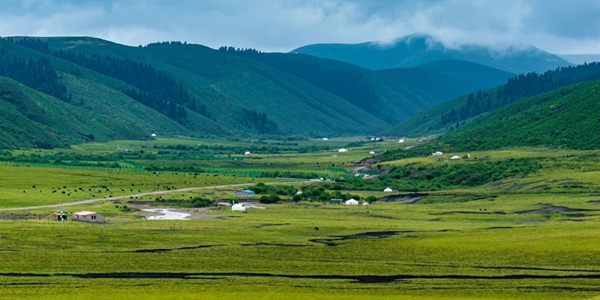 阿巴嘎旗别力古台草原风光