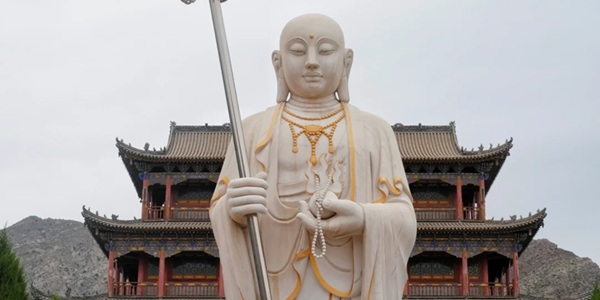 大武口区北武当生态区远眺景观