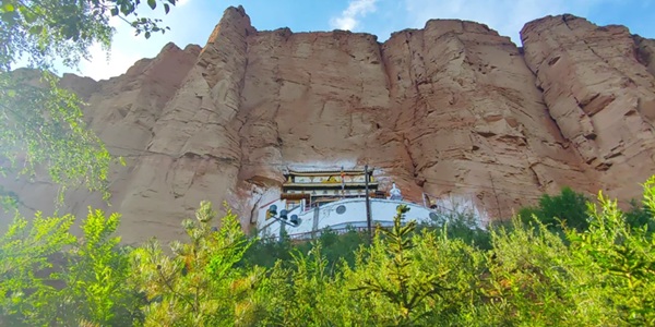 平安区白马寺全景