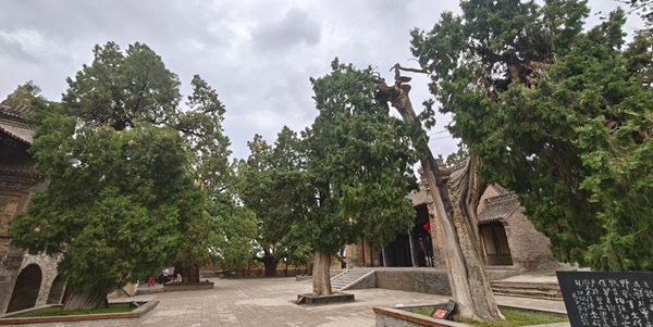 白水仓颉庙全景