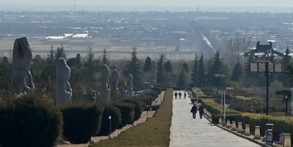 蒲城桥陵神道石刻