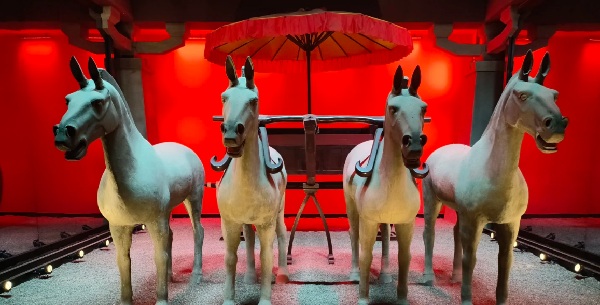 汉阳陵博物馆内景