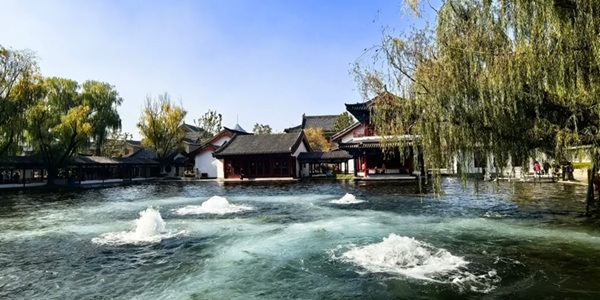 济南市章丘区百脉泉公园