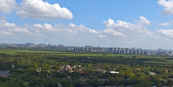 上海松江区佘山自然风光