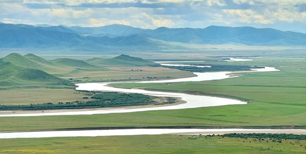 阿坝若尔盖县黄河九曲