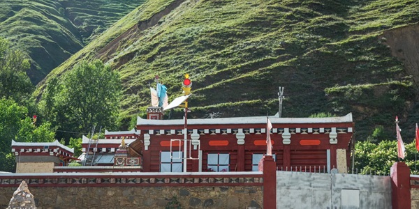 甘孜道孚县藏式民居