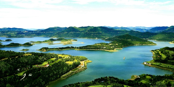 南部县升钟湖风光