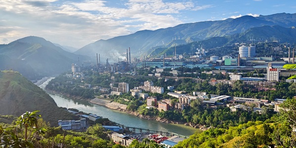 东区工业城市景观