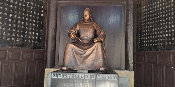 射洪市陈子昂故里景观