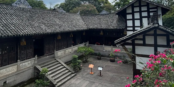 江安县夕佳山民居景观