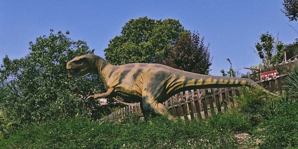 自贡大安区恐龙博物馆景观