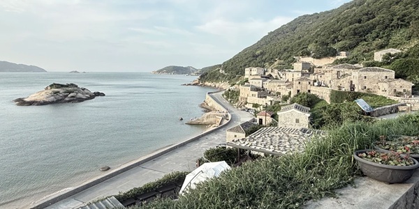 台湾省连江县北竿岛芹壁聚落