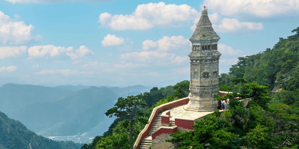 天津市蓟州区盘山风景区风光