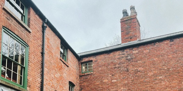 Birmingham Back to Backs Court 15 courtyard and red brick terraced houses