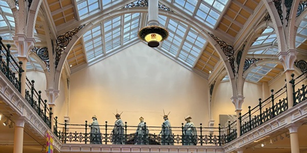 Birmingham Museum & Art Gallery Pre-Raphaelite Gallery and Victorian interior
