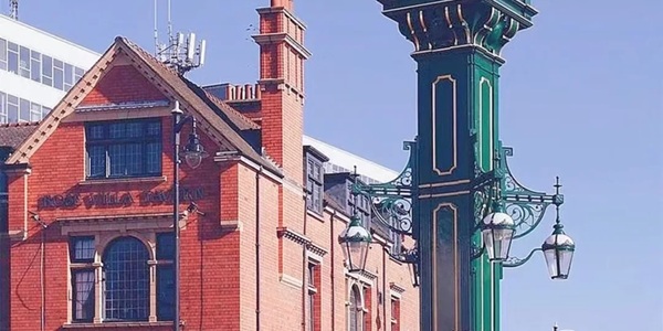 Birmingham Jewellery Quarter Victorian industrial buildings and Chamberlain Clock
