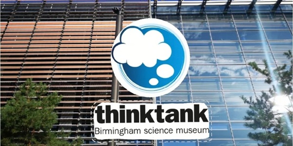 Thinktank Birmingham Science Museum steam engine gallery and planetarium dome